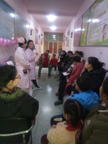 望都县中医医院 举办孕妇学习健康知识讲座