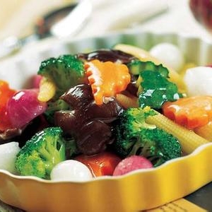色香味养俱全的炒素什锦