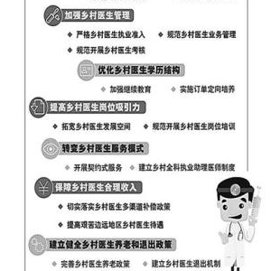 国办印发意见把村医留住 加大补偿补助力度