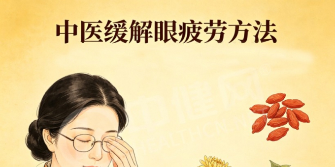 中医缓解眼疲劳的方法