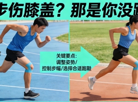 跑步伤膝盖？那是你没跑对