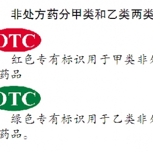 处方药与非处方药的区分