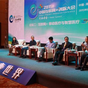 冀中文协领导出席2015中国互联网+创新大会