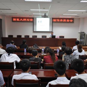 国医大师石学敏莅临秦皇岛市中医医院诊治施针
