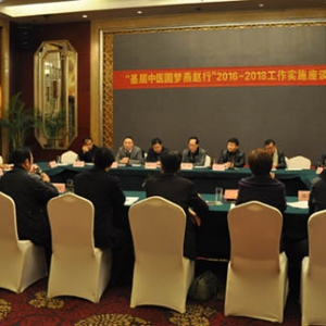 基层中医圆梦燕赵行2016-2018实施座谈会召开