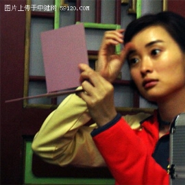 女演员吴越《那时花开》中的剧照